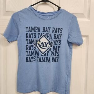 Genuine Merchandise Kids Light Blue Tampa Bay Rays Tee